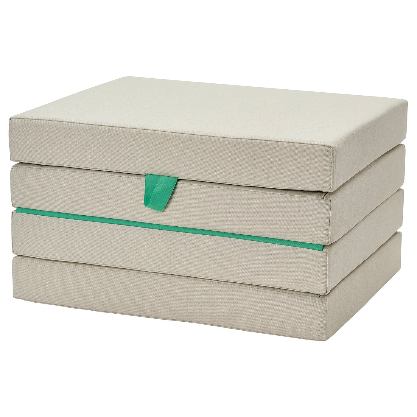 SLÄKT pouf/matelas, pliable