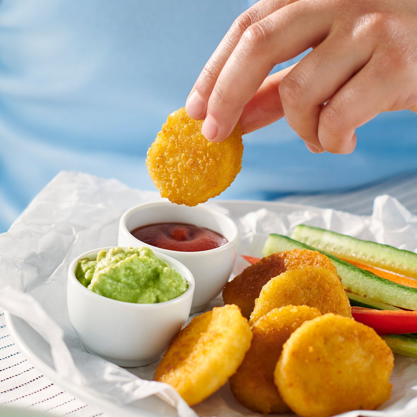 SLAGVERK bouchées à base de blé panées