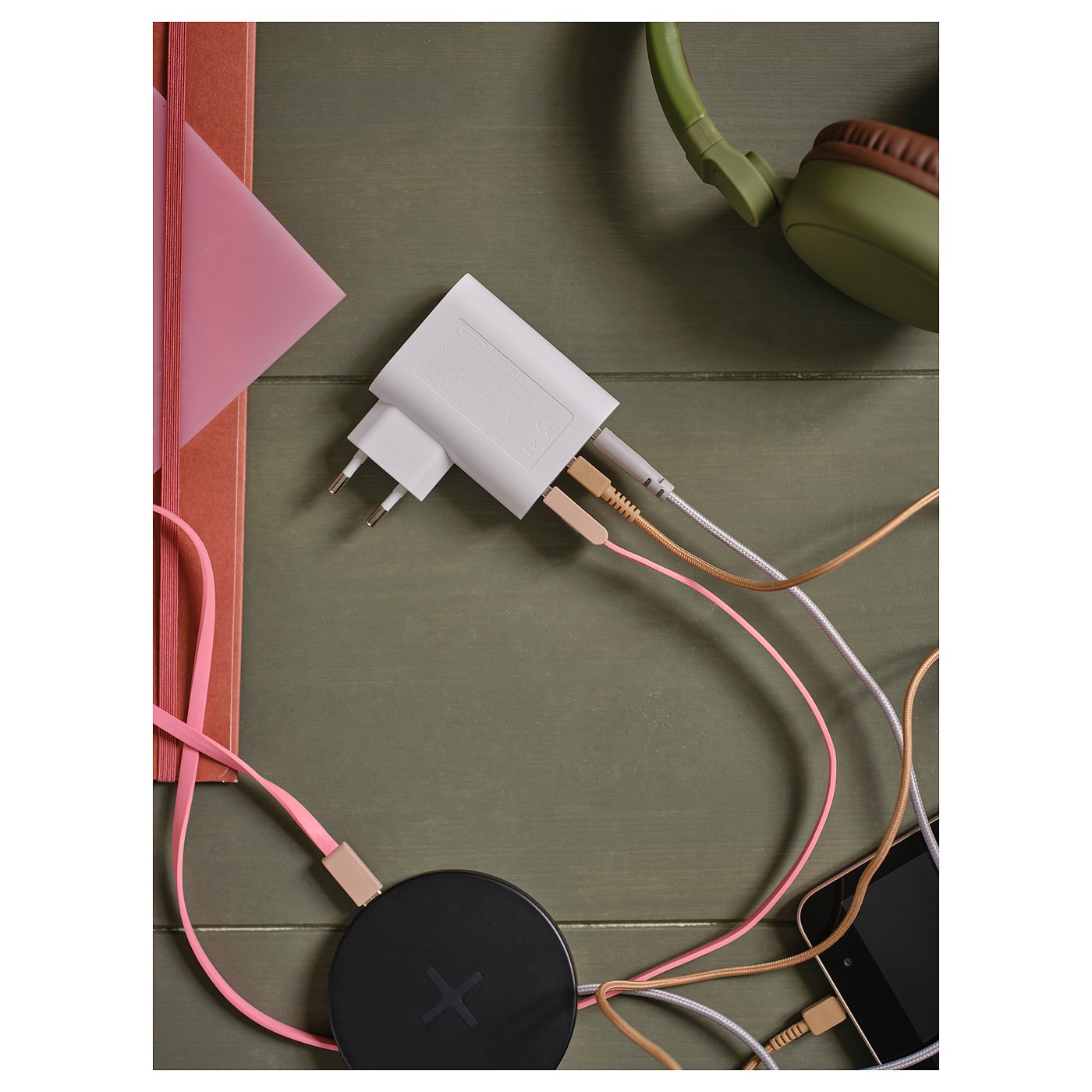 SMÅHAGEL chargeur USB 3 ports