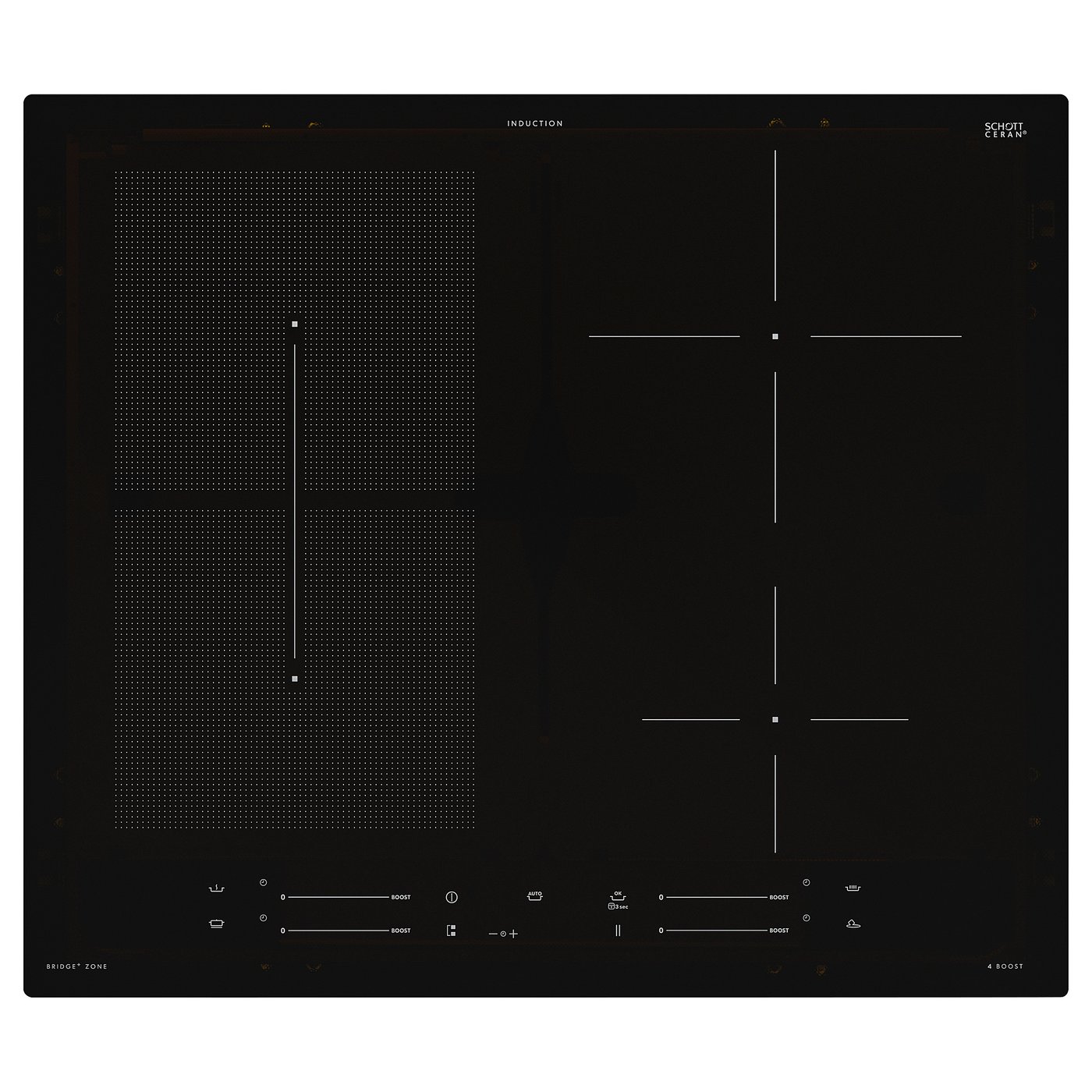 SMAKLIG plaque de cuisson à induction