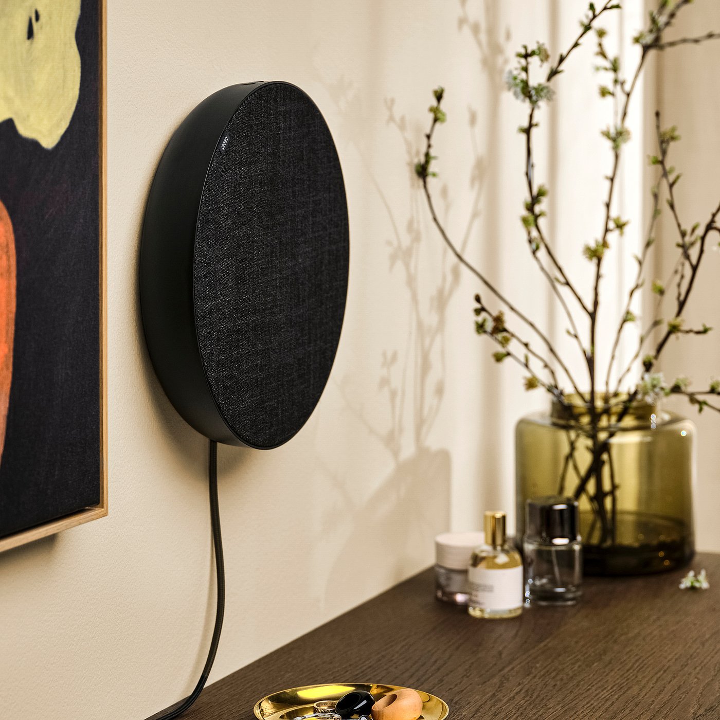 SOLSKYDD enceinte bluetooth
