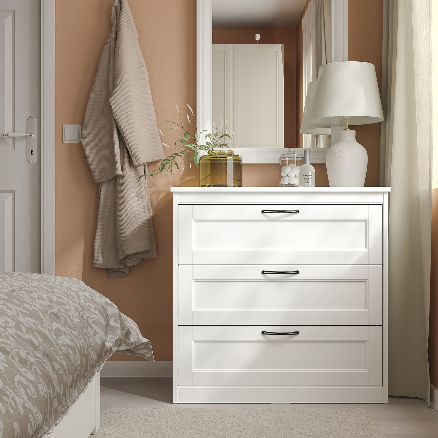 SONGESAND commode 3 tiroirs