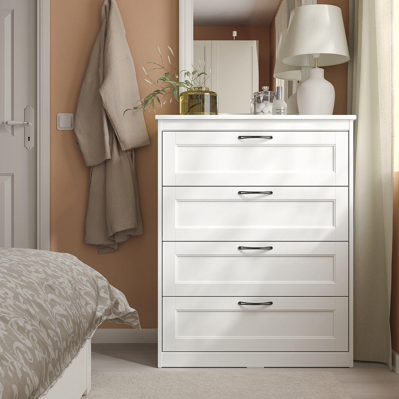 SONGESAND commode 4 tiroirs