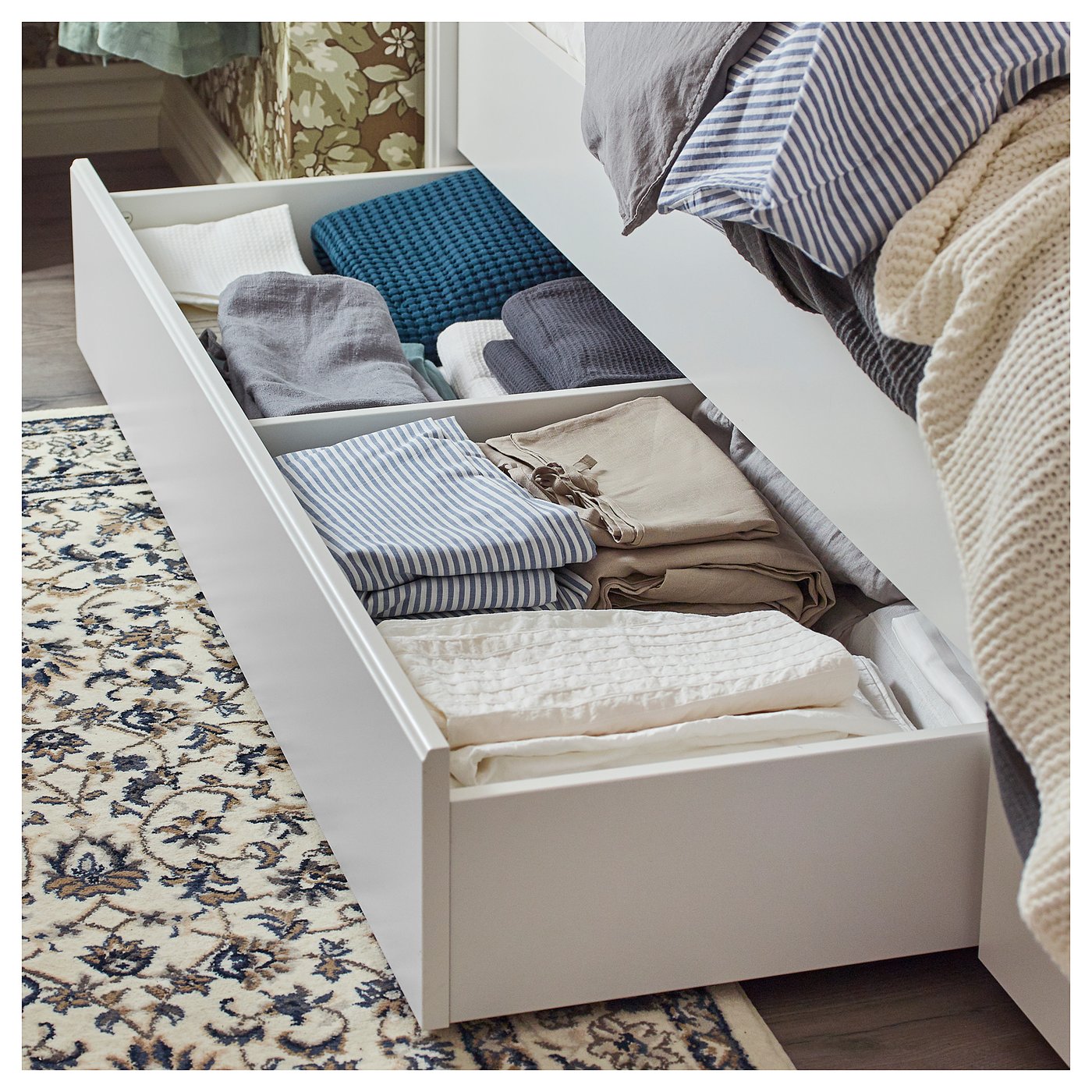SONGESAND rangements lit, 2 p