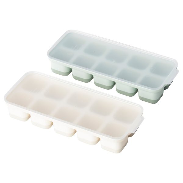 SPJUTROCKA bac à glaçons avec plateau