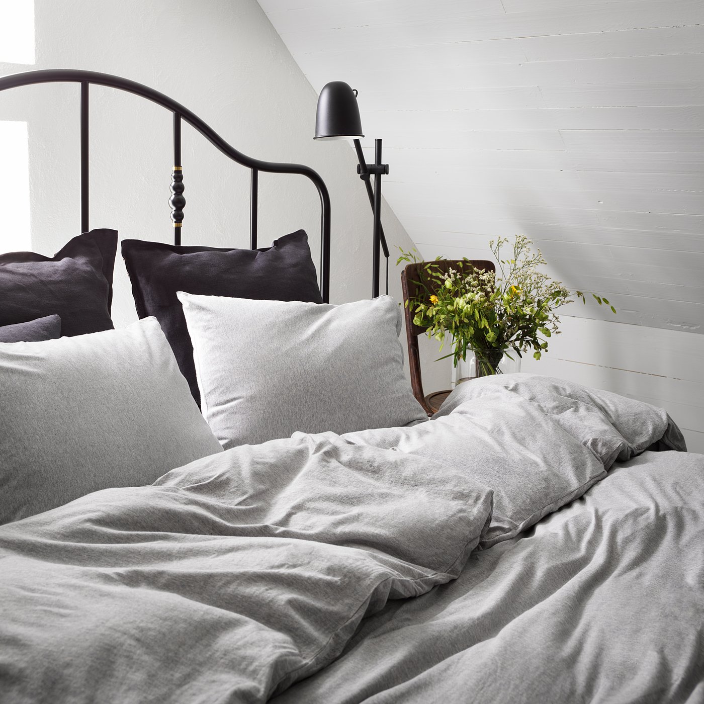 SPJUTVIAL housse de couette et 1 taie