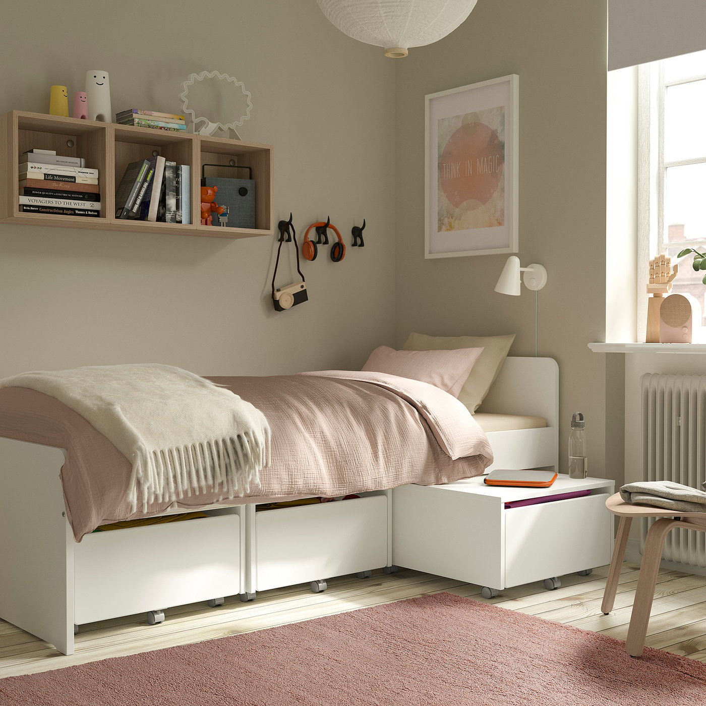 STOENSE tapis, poils ras