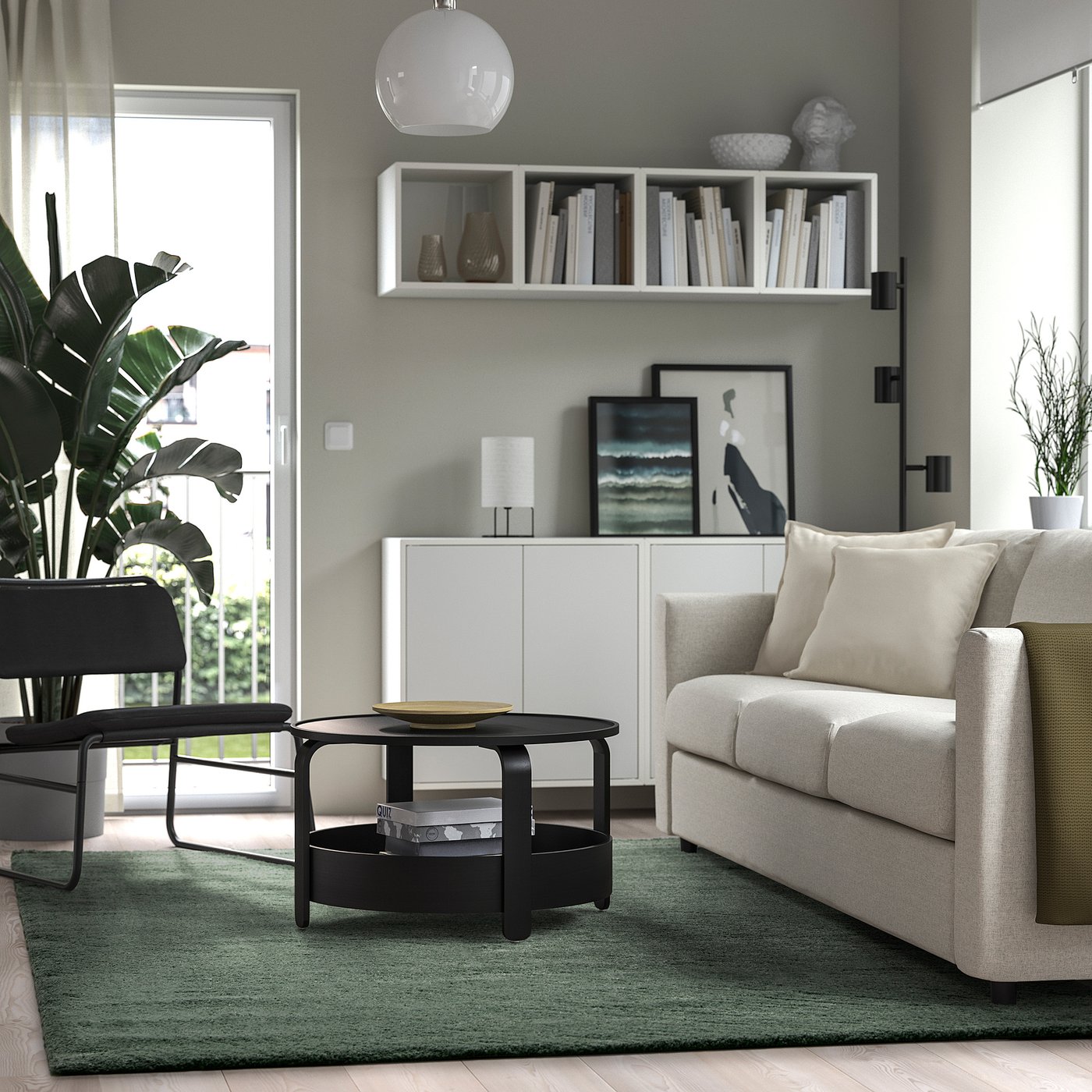 STOENSE tapis, poils ras
