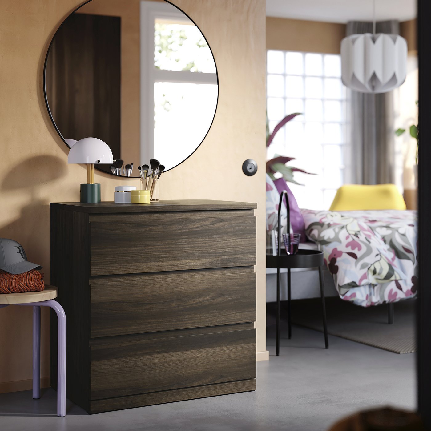 STORKLINTA commode 3 tiroirs