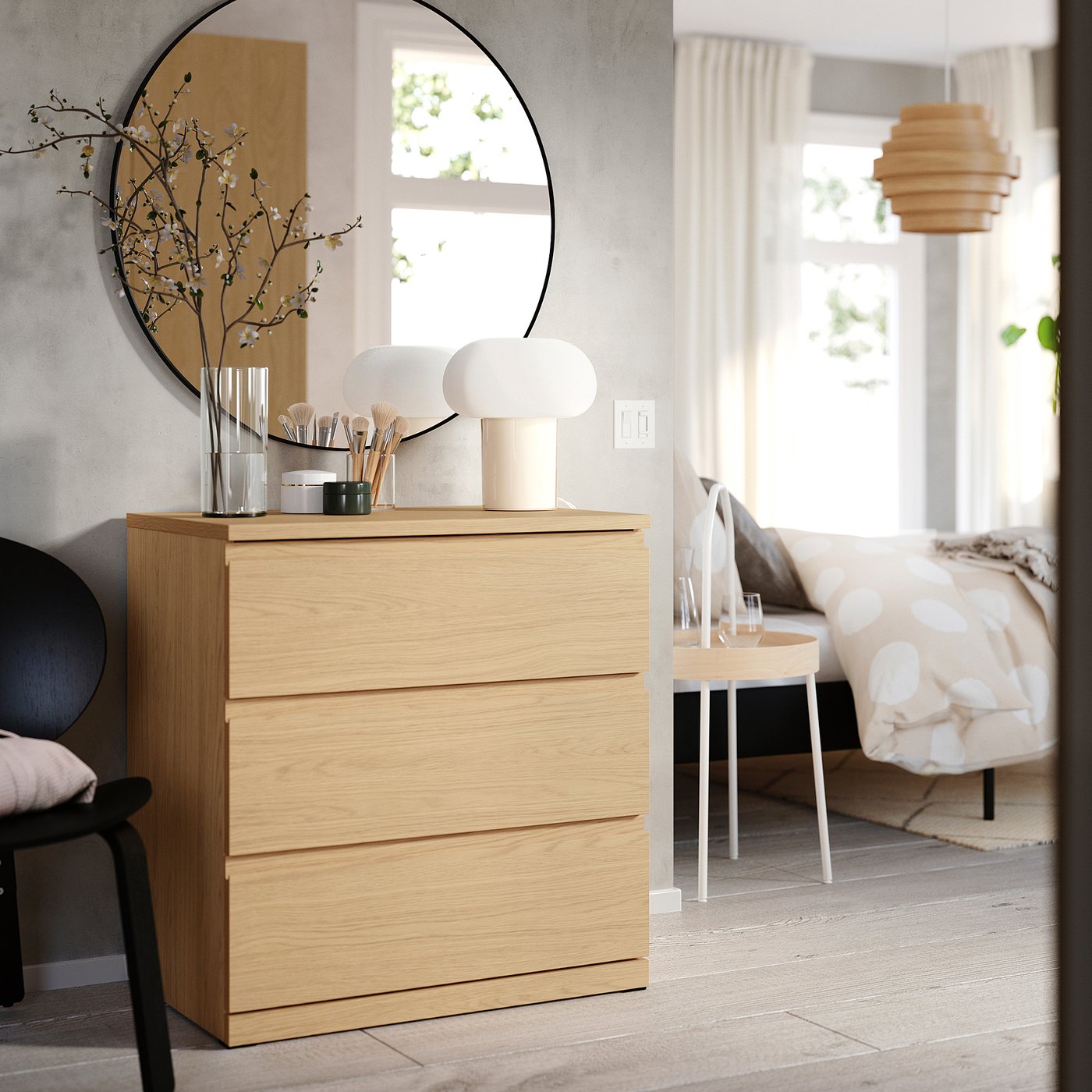 STORKLINTA commode 3 tiroirs