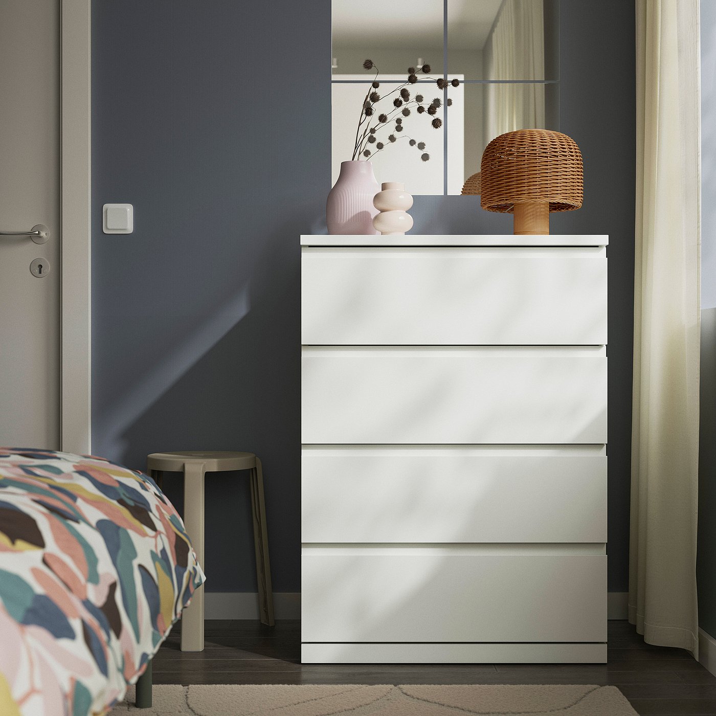 STORKLINTA commode 4 tiroirs