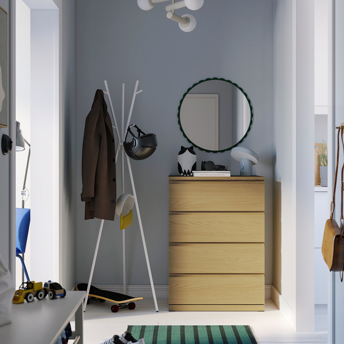 STORKLINTA commode 4 tiroirs