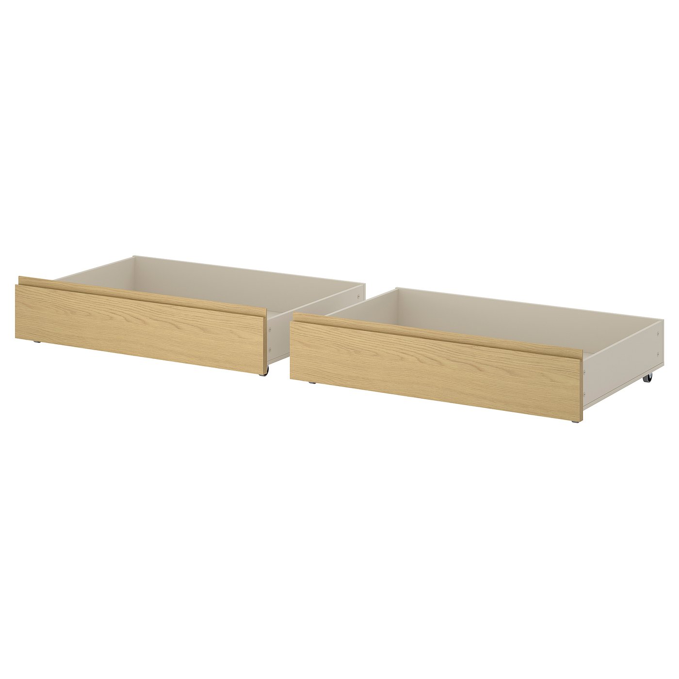 STORKLINTA rangements lit, 2 p