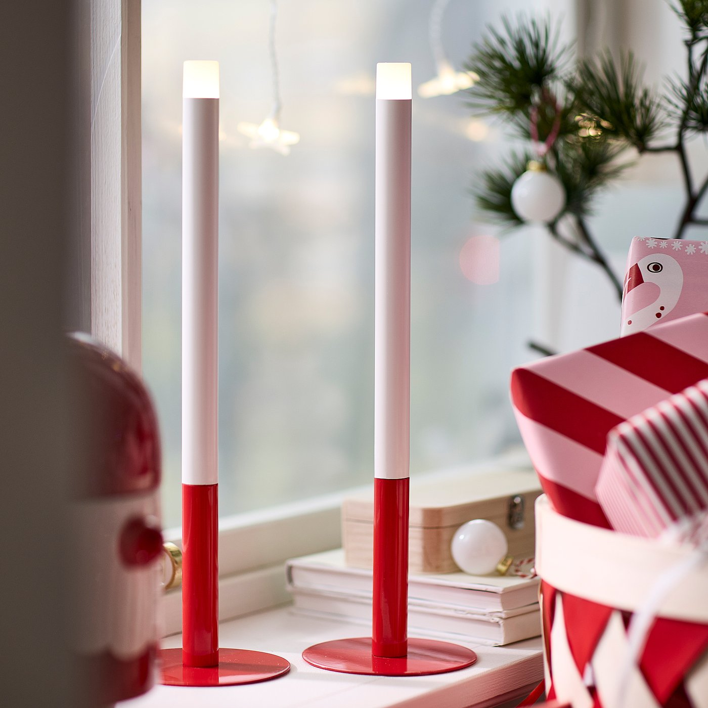 STRÅLA bougie à LED