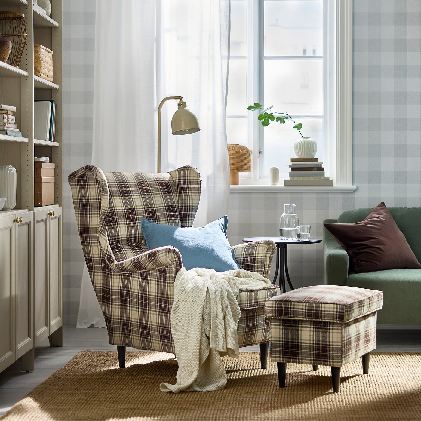 STRANDMON fauteuil à oreilles
