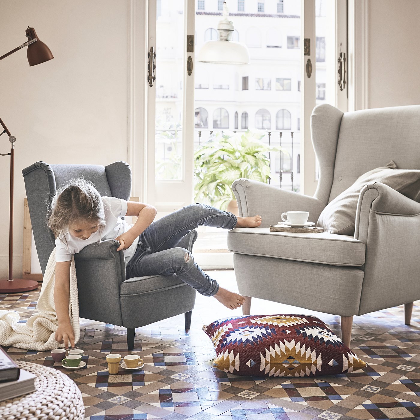STRANDMON fauteuil enfant