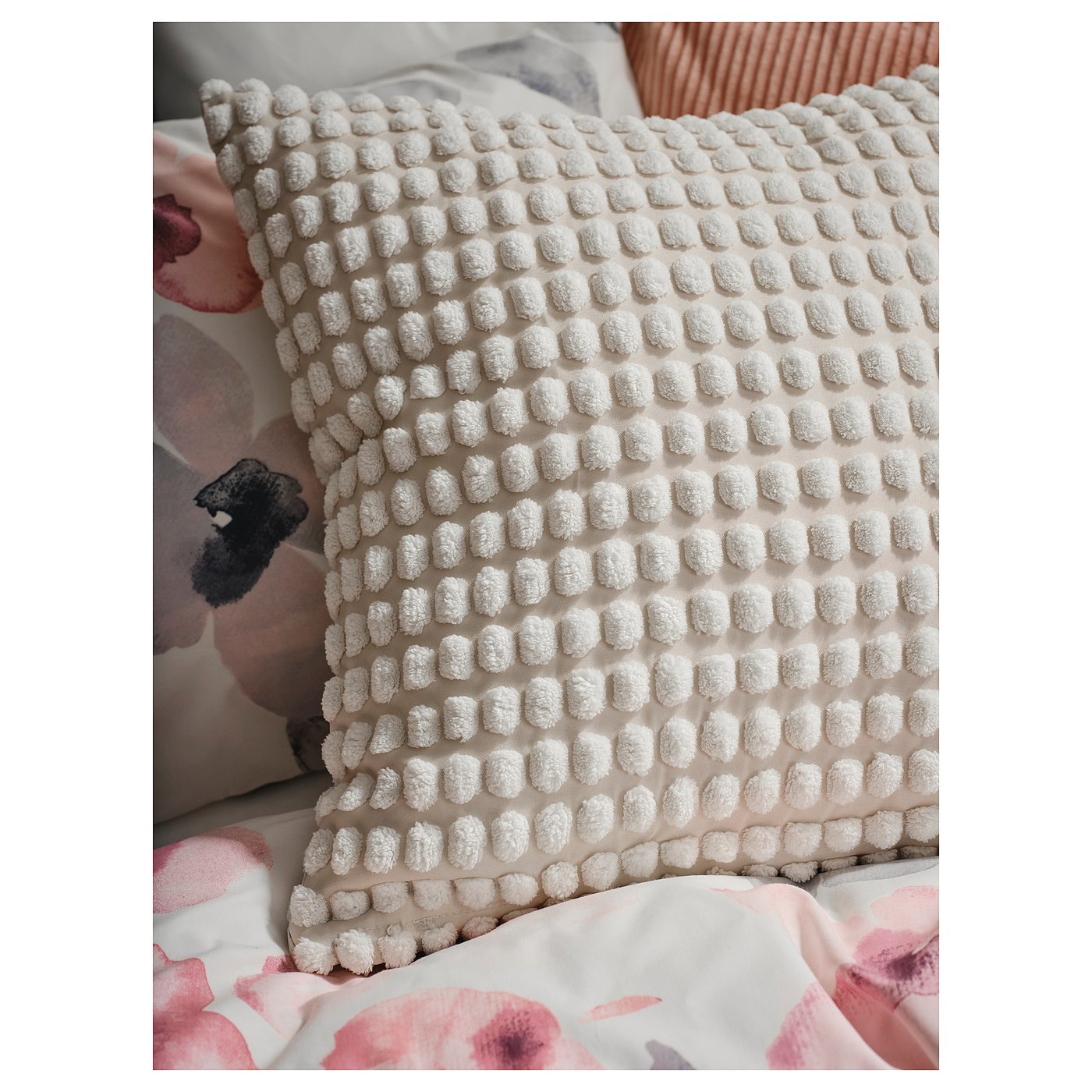 SVARTPOPPEL housse de coussin