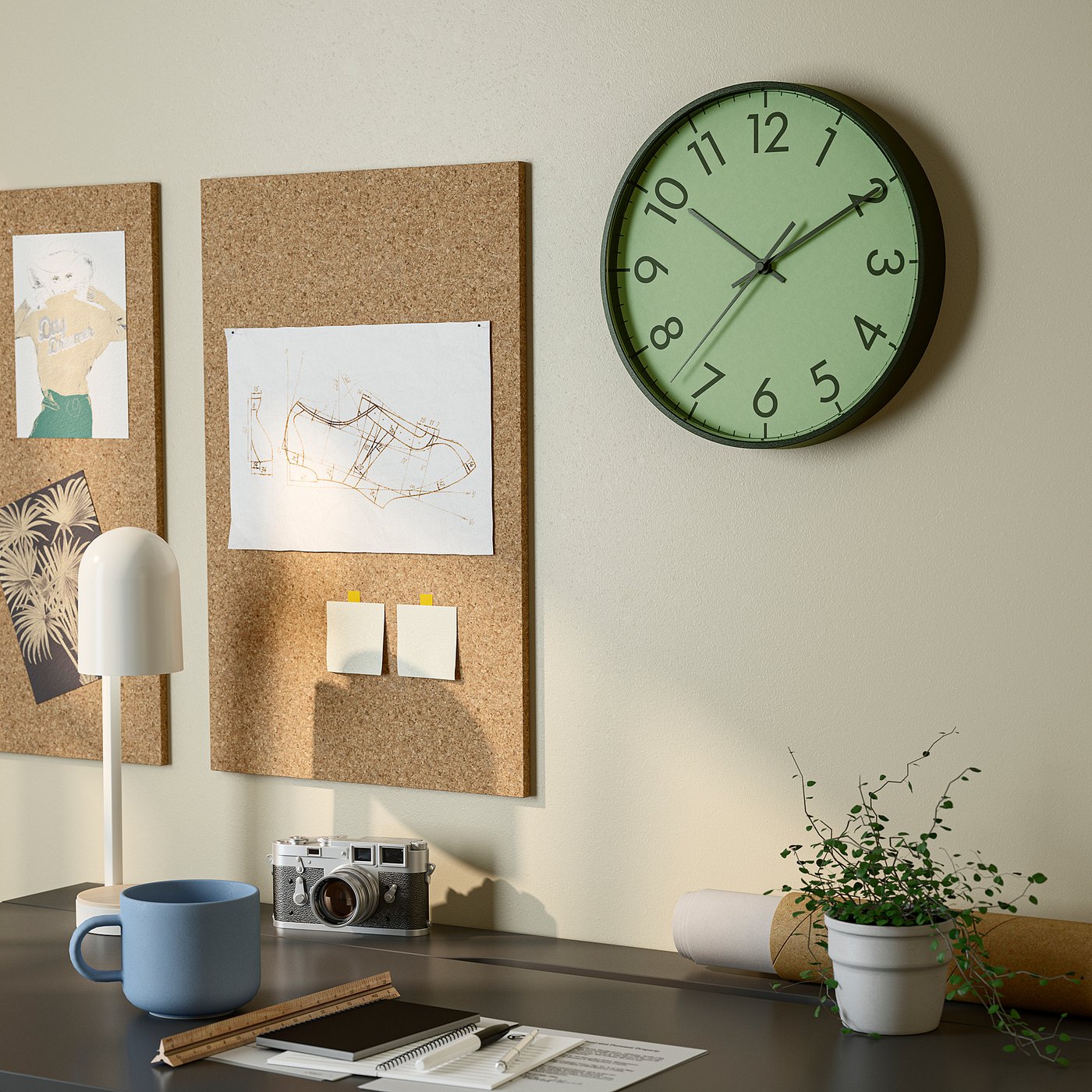 TALLSPARV horloge murale