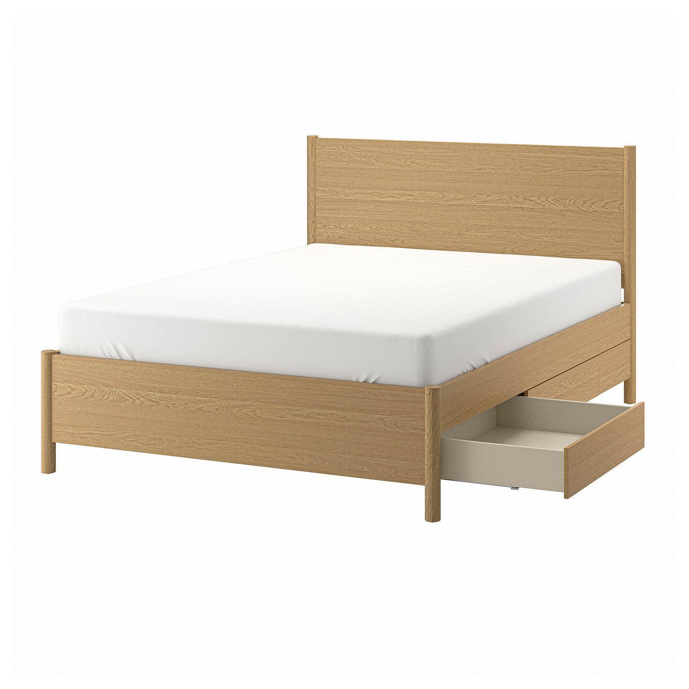 TONSTAD cadre lit avec rangement