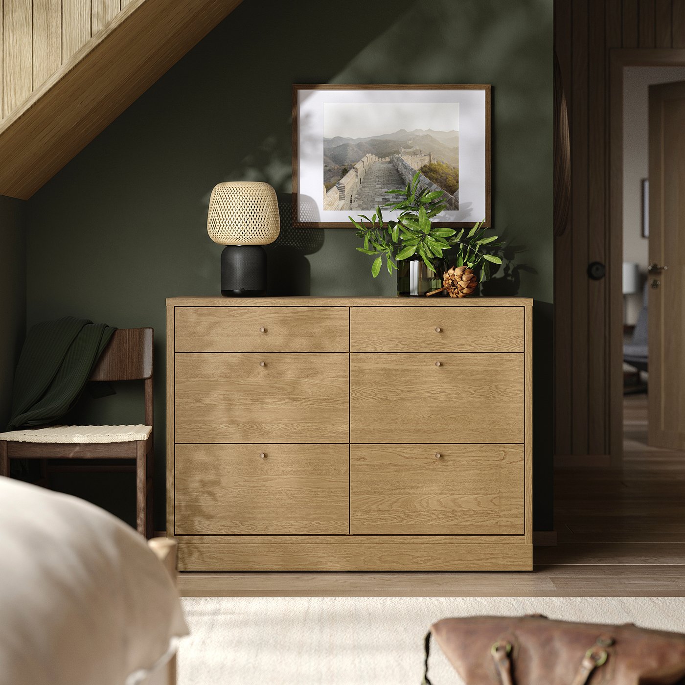 TONSTAD commode 6 tiroirs