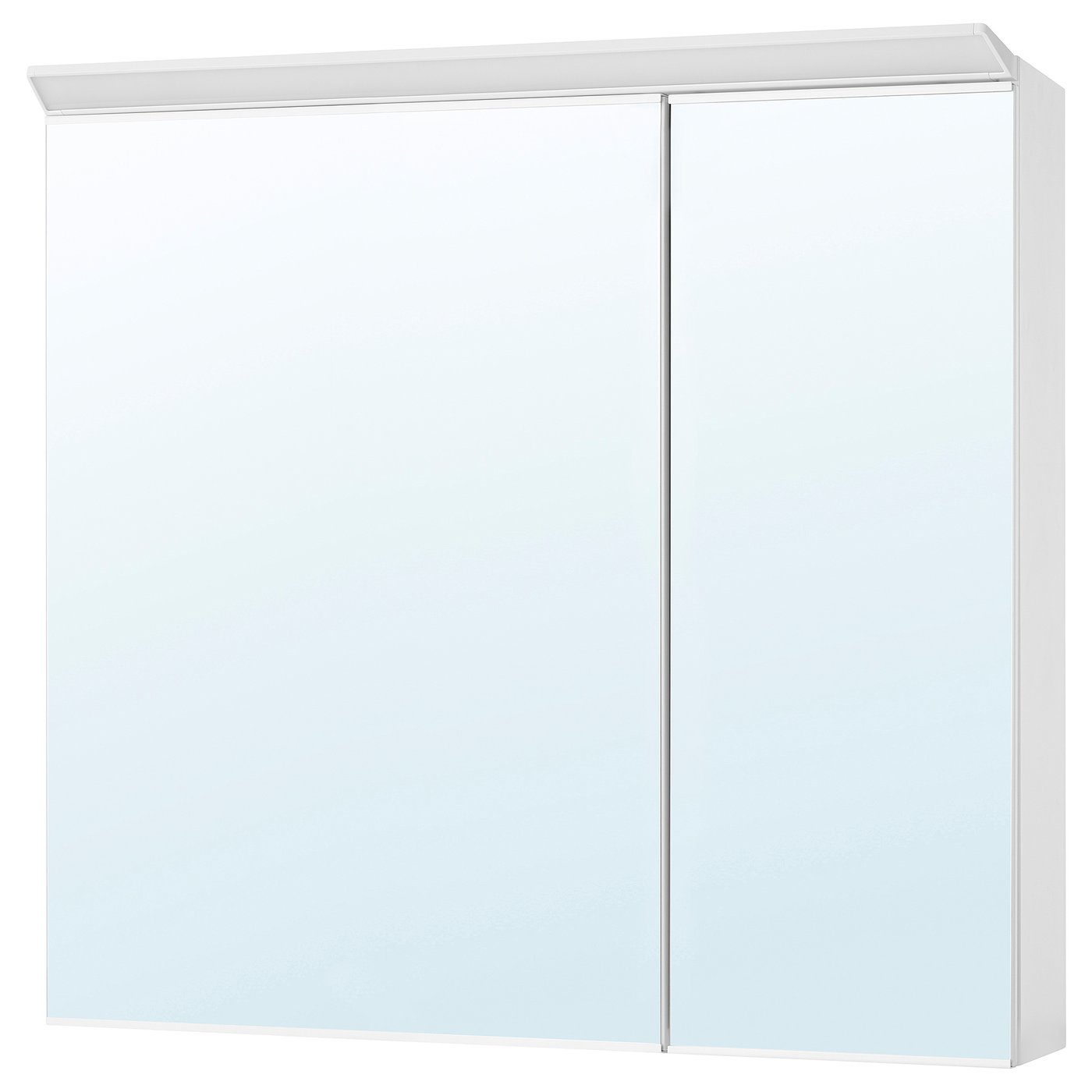TREASJÖN élément miroir 2ptes+éclairage int
