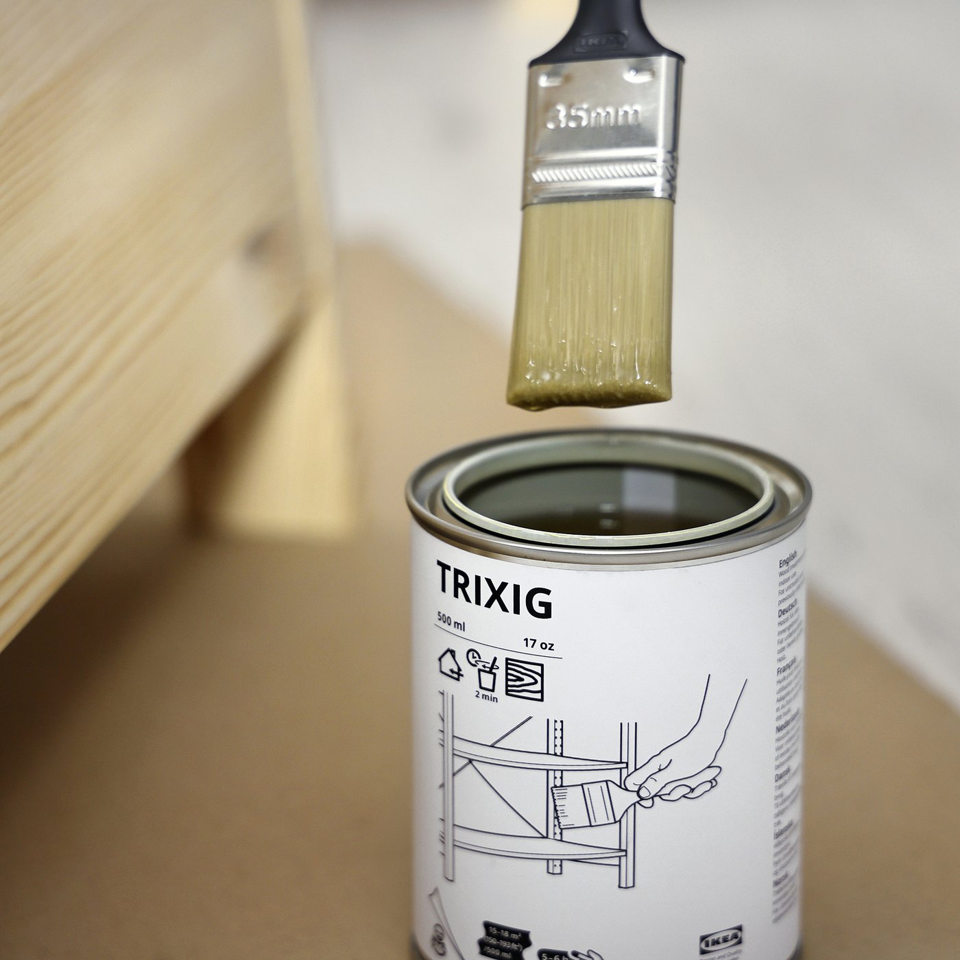 TRIXIG huile pour bois, d'intérieur