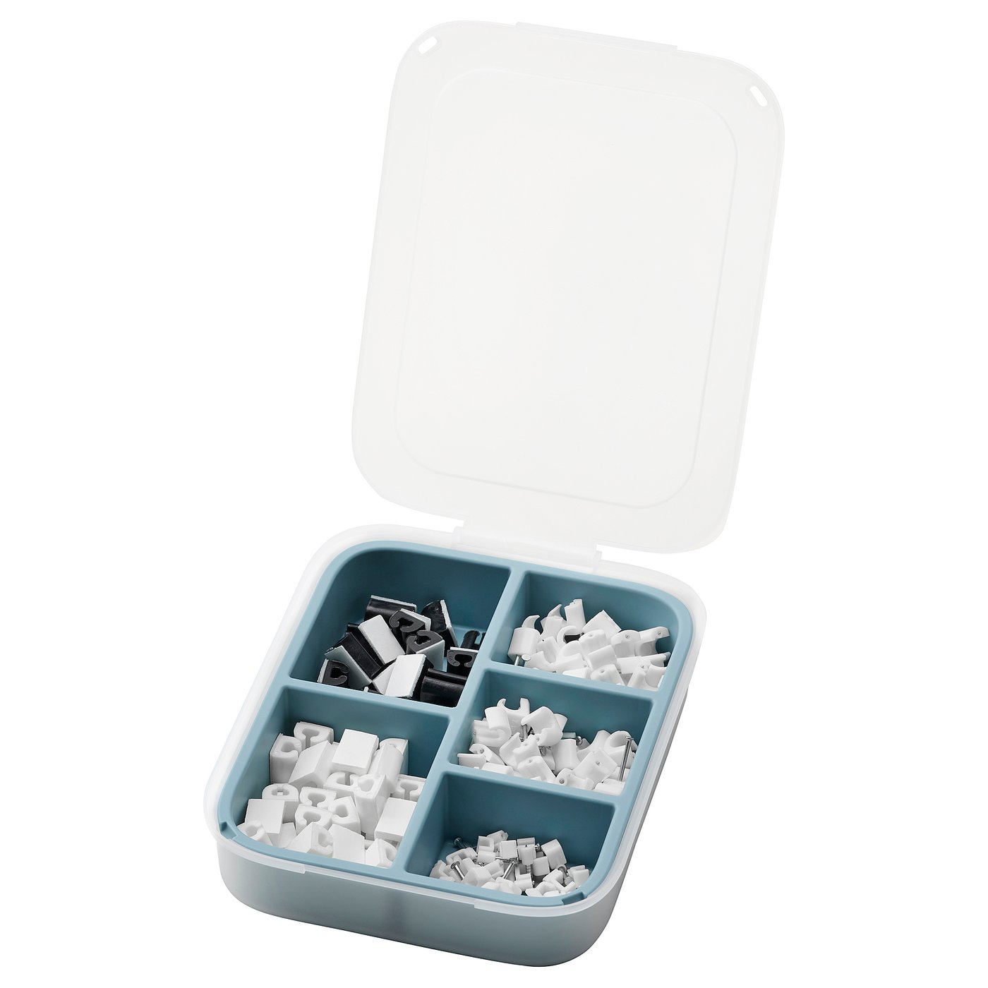 TRIXIG kit gestion des câbles, 150 pièces