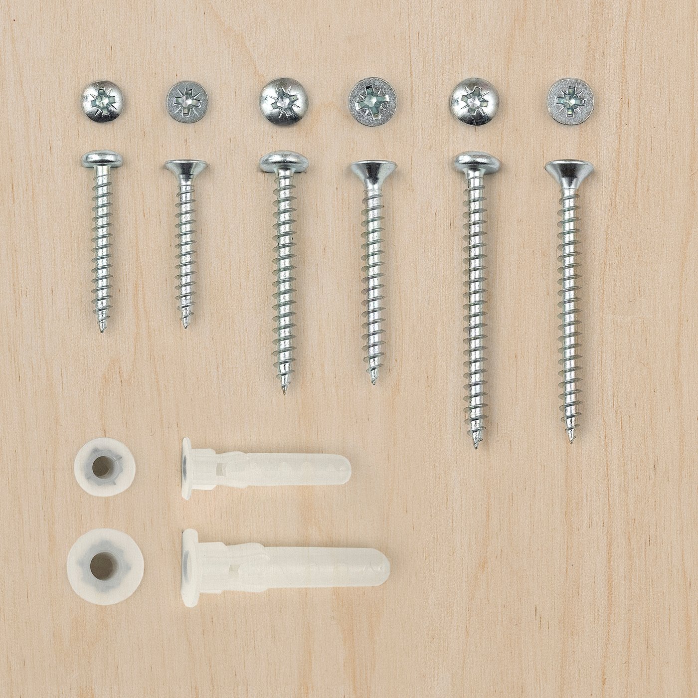 TRIXIG set de 175 vis et chevilles