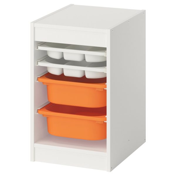 TROFAST combinaison rangement bacs/plateaux