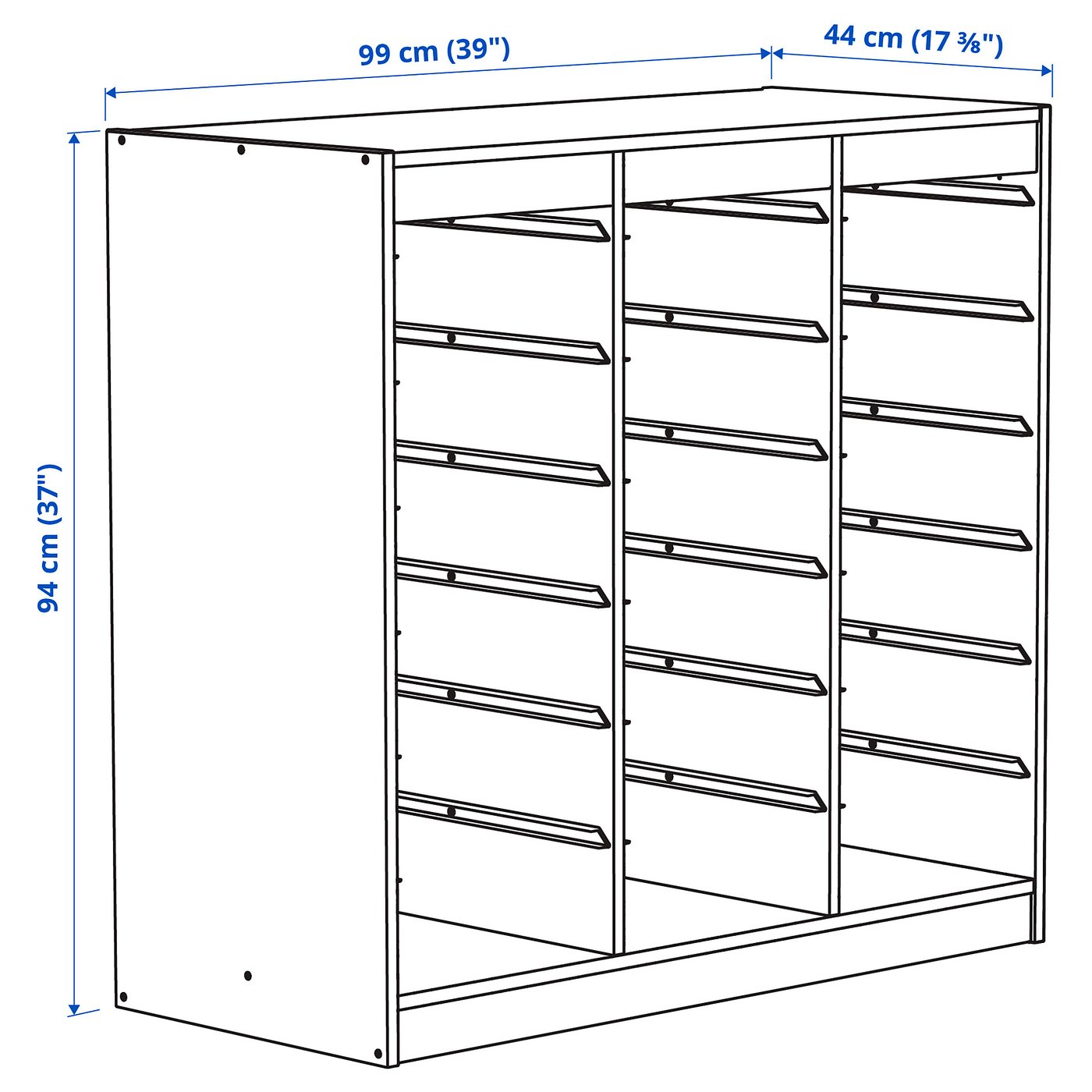 TROFAST structure