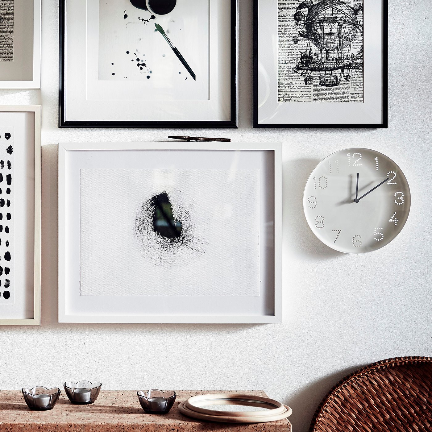TROMMA horloge murale