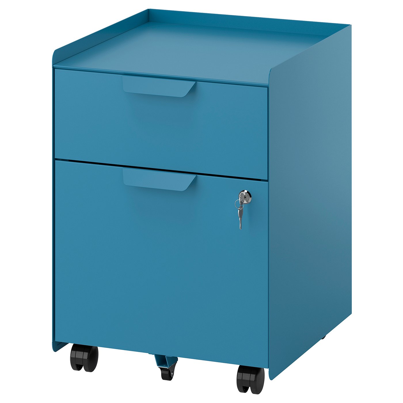 TROTTEN caisson 2 tiroirs sur roulettes