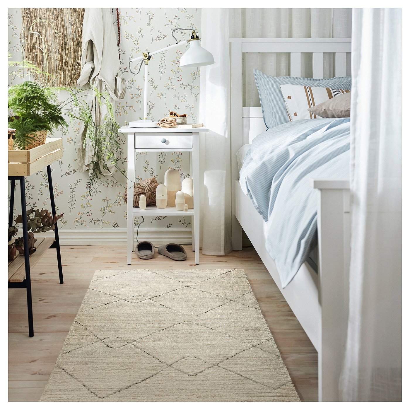 TVERSTED tapis, poils ras
