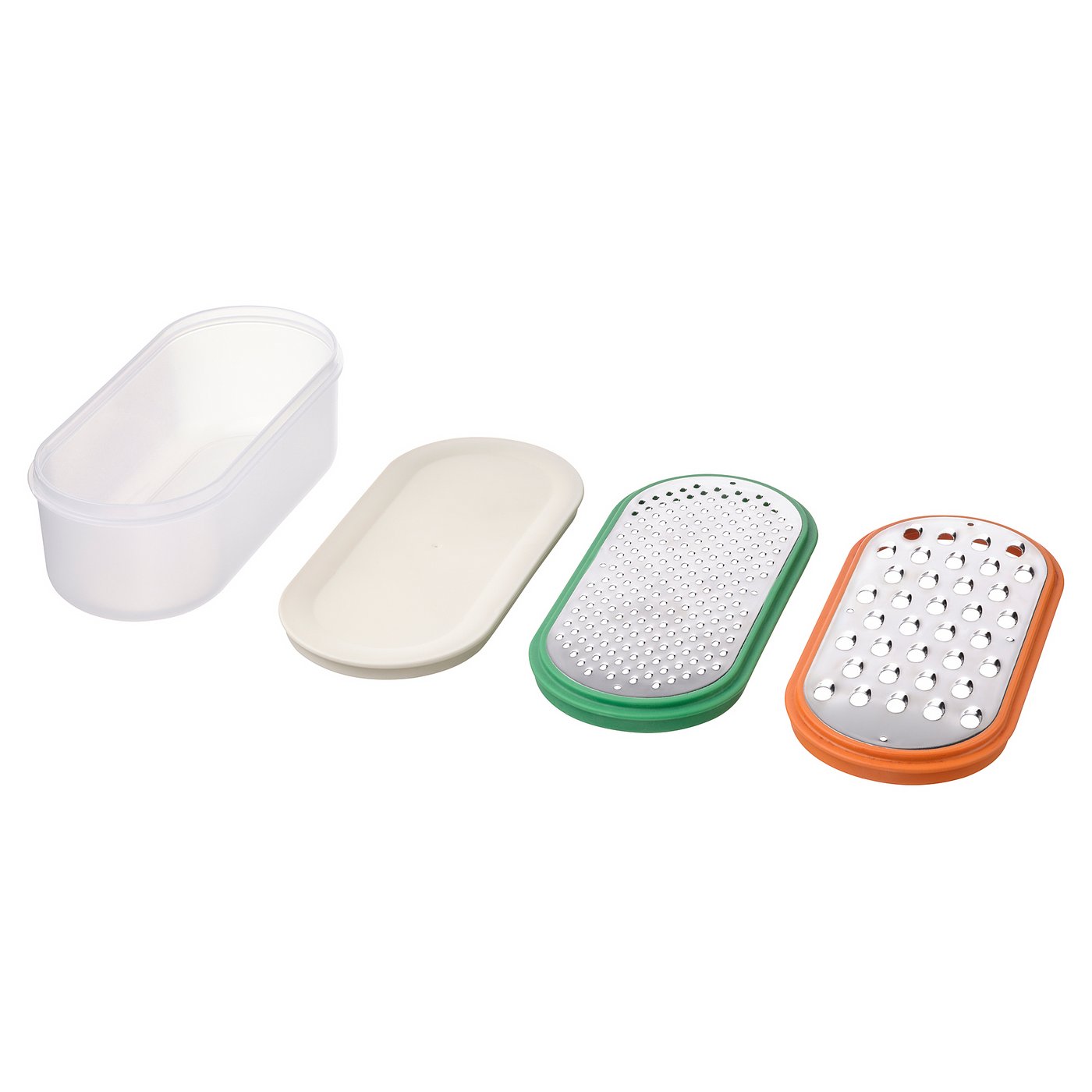 UPPFYLLD râpe+récipient, 4 pièces
