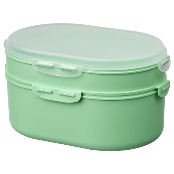 UTBJUDA boîte repas empilable aliments secs