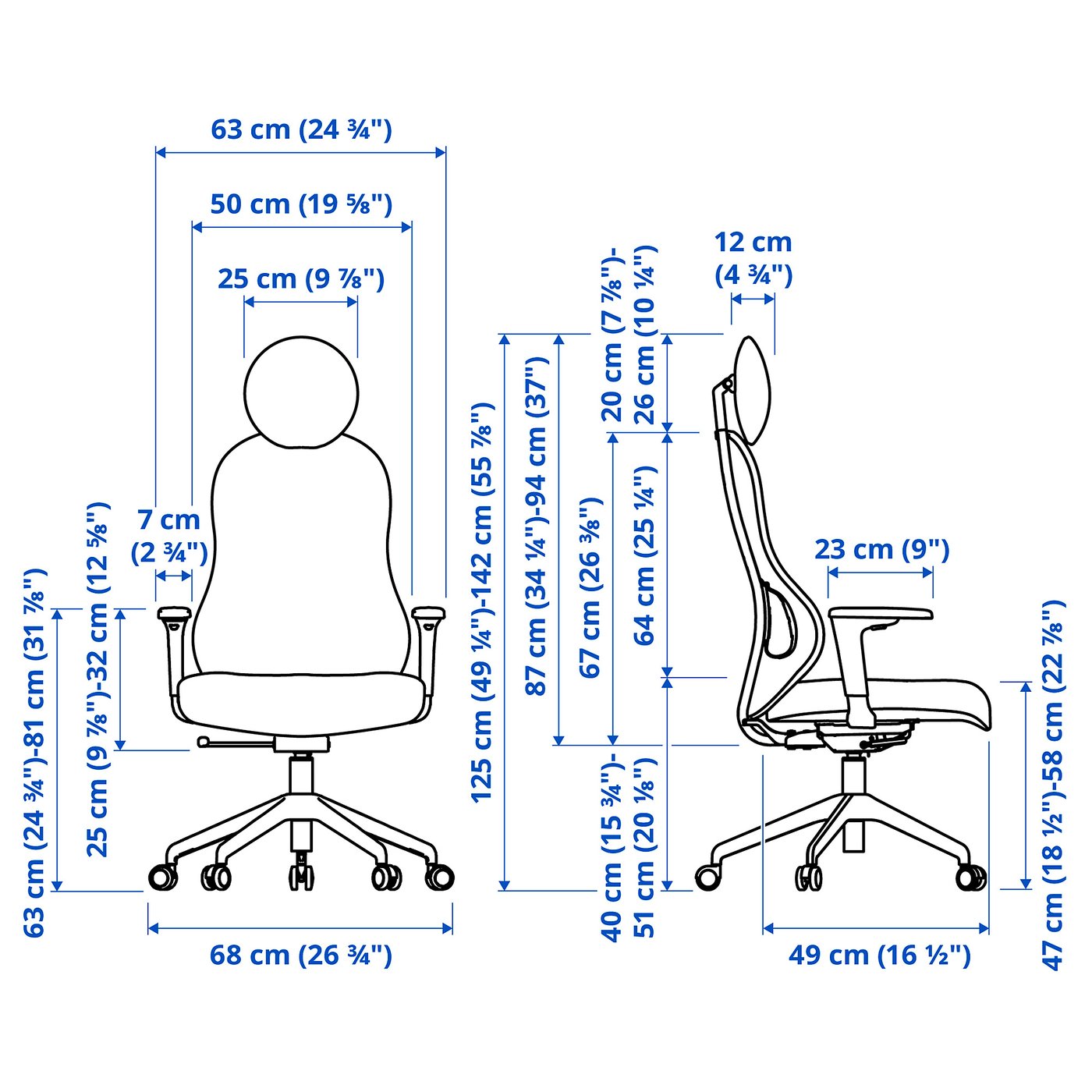 UTKLASSNING chaise gaming