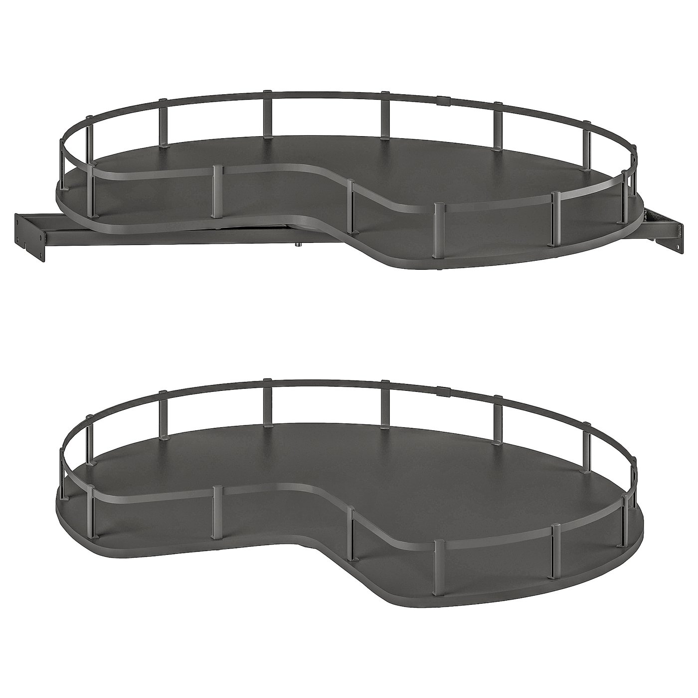 UTRUSTA rangement pivotant élément d'angle