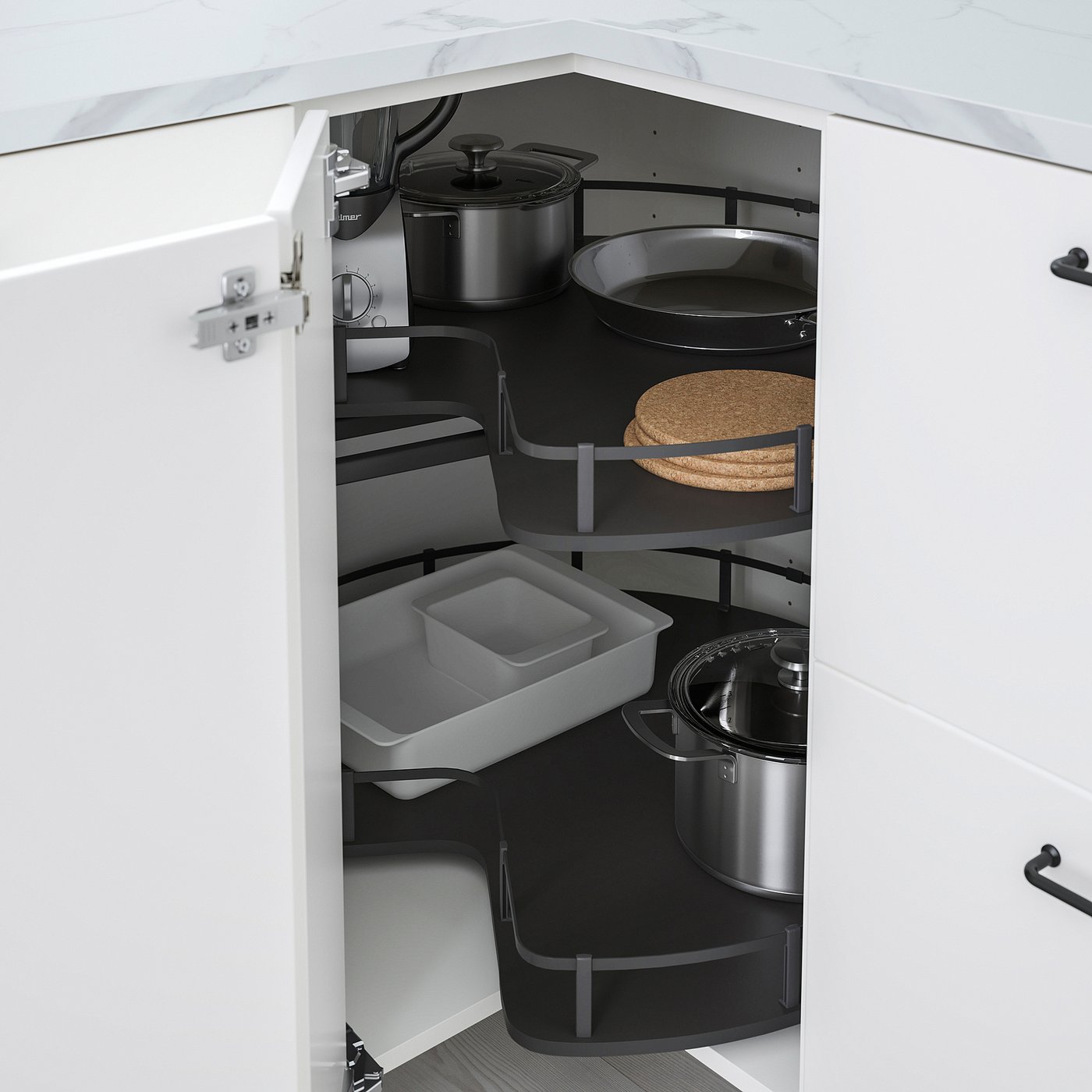 UTRUSTA rangement pivotant élément d'angle