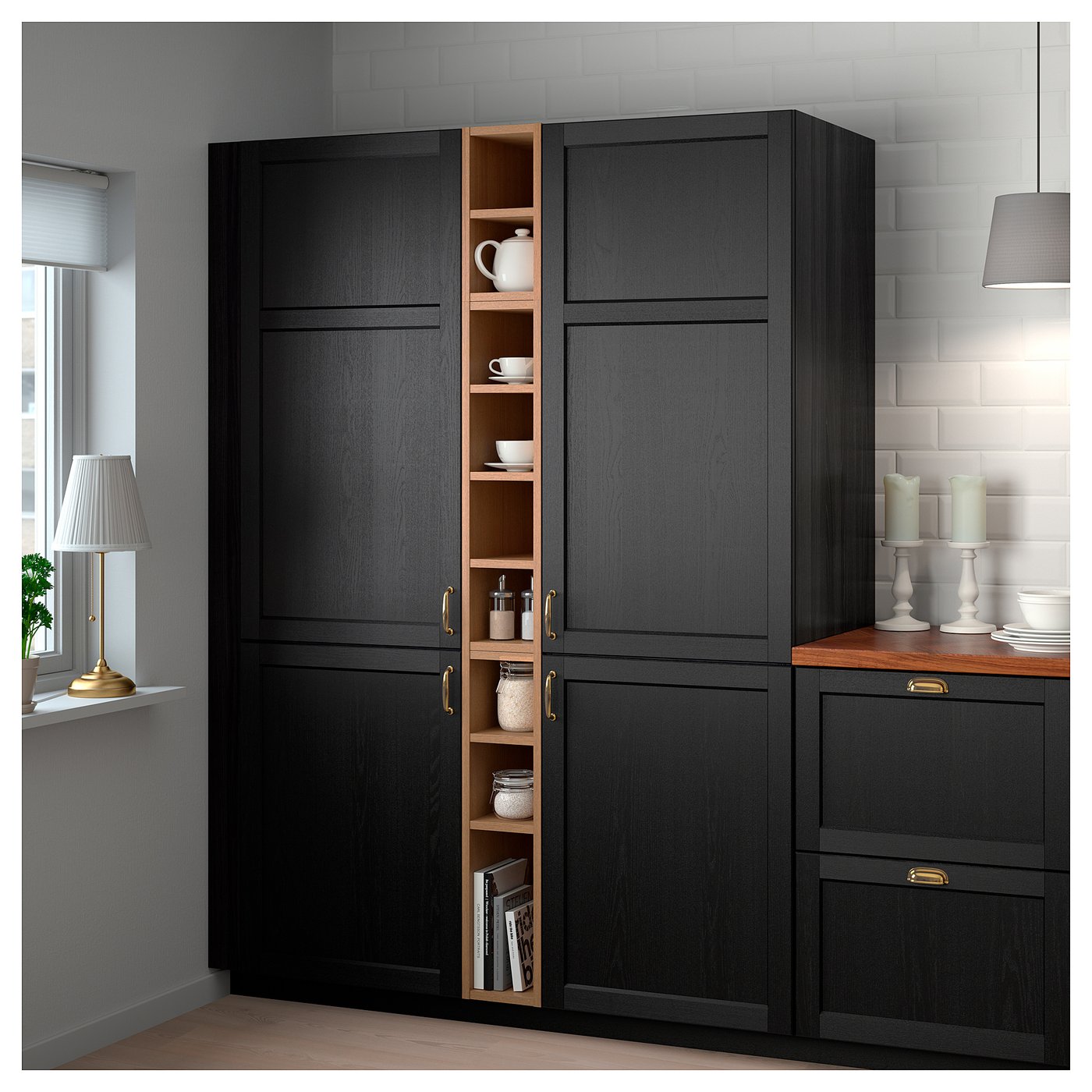 VADHOLMA rangement ouvert