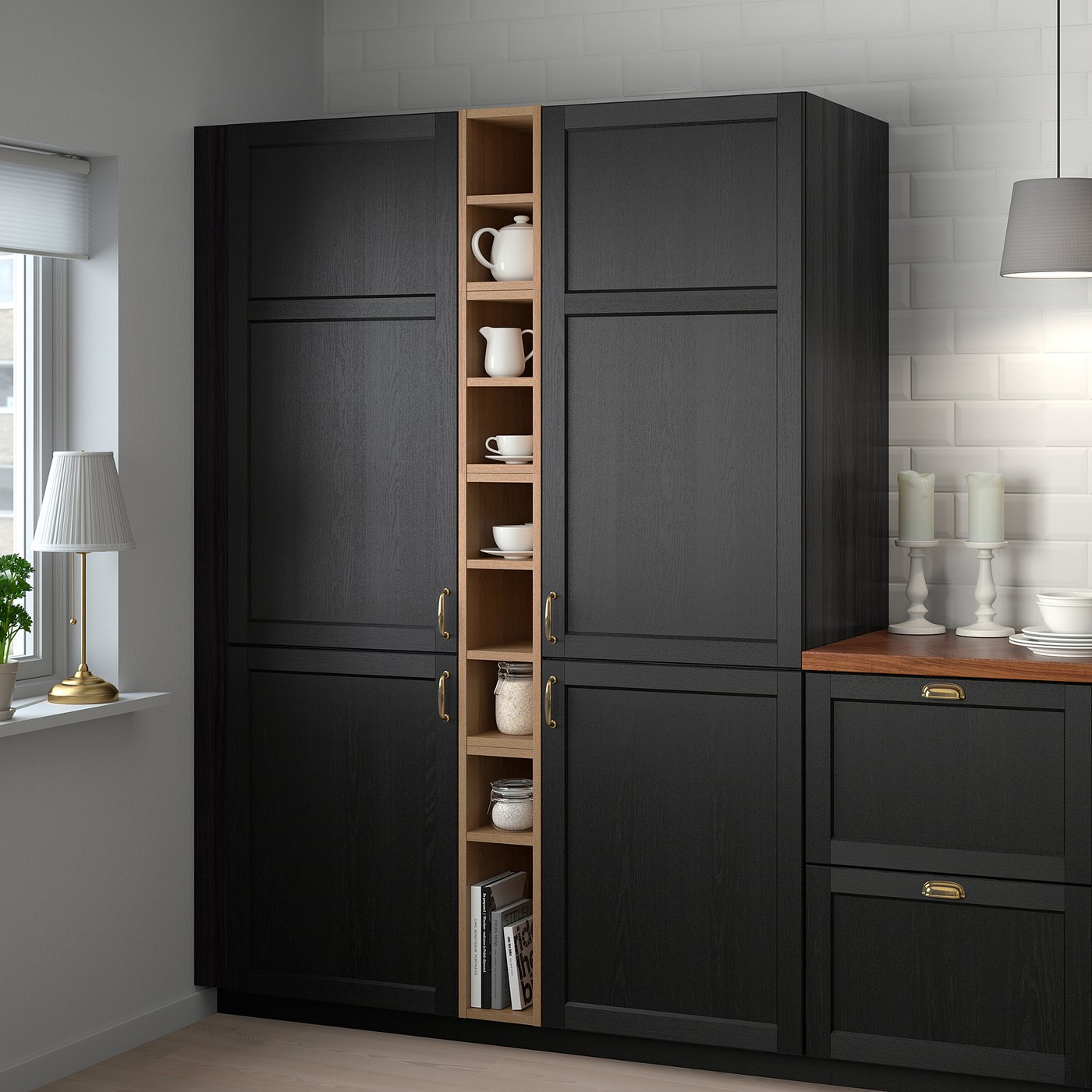 VADHOLMA rangement ouvert