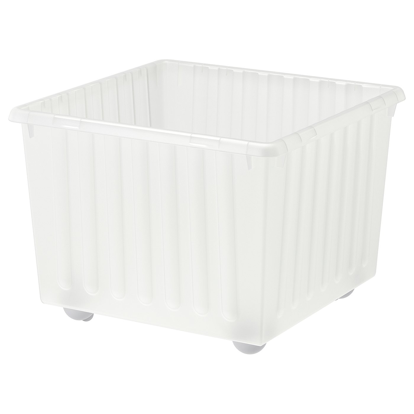 VESSLA bac de rangement avec roulettes