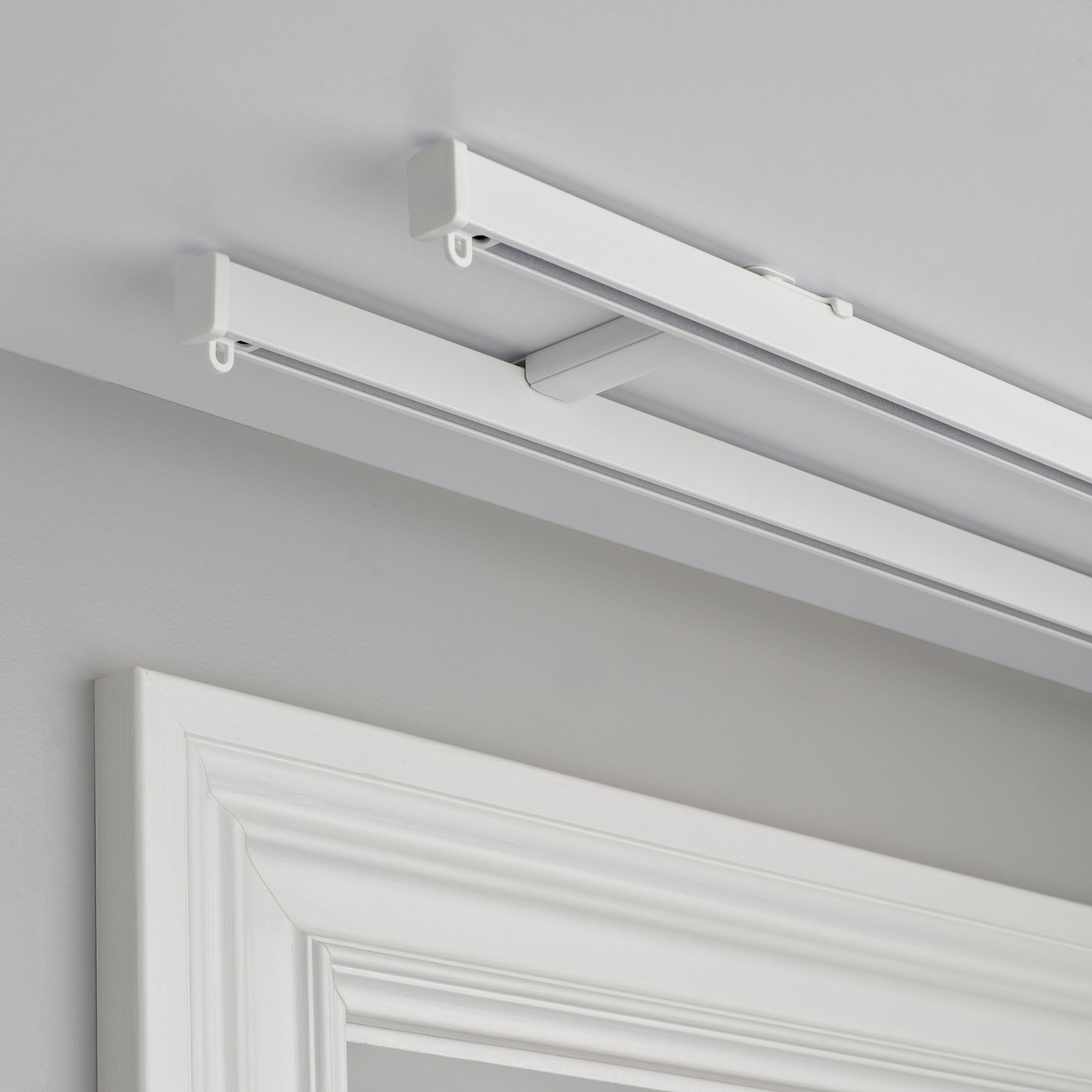 VIDGA fixations plafond 2 rails rideaux