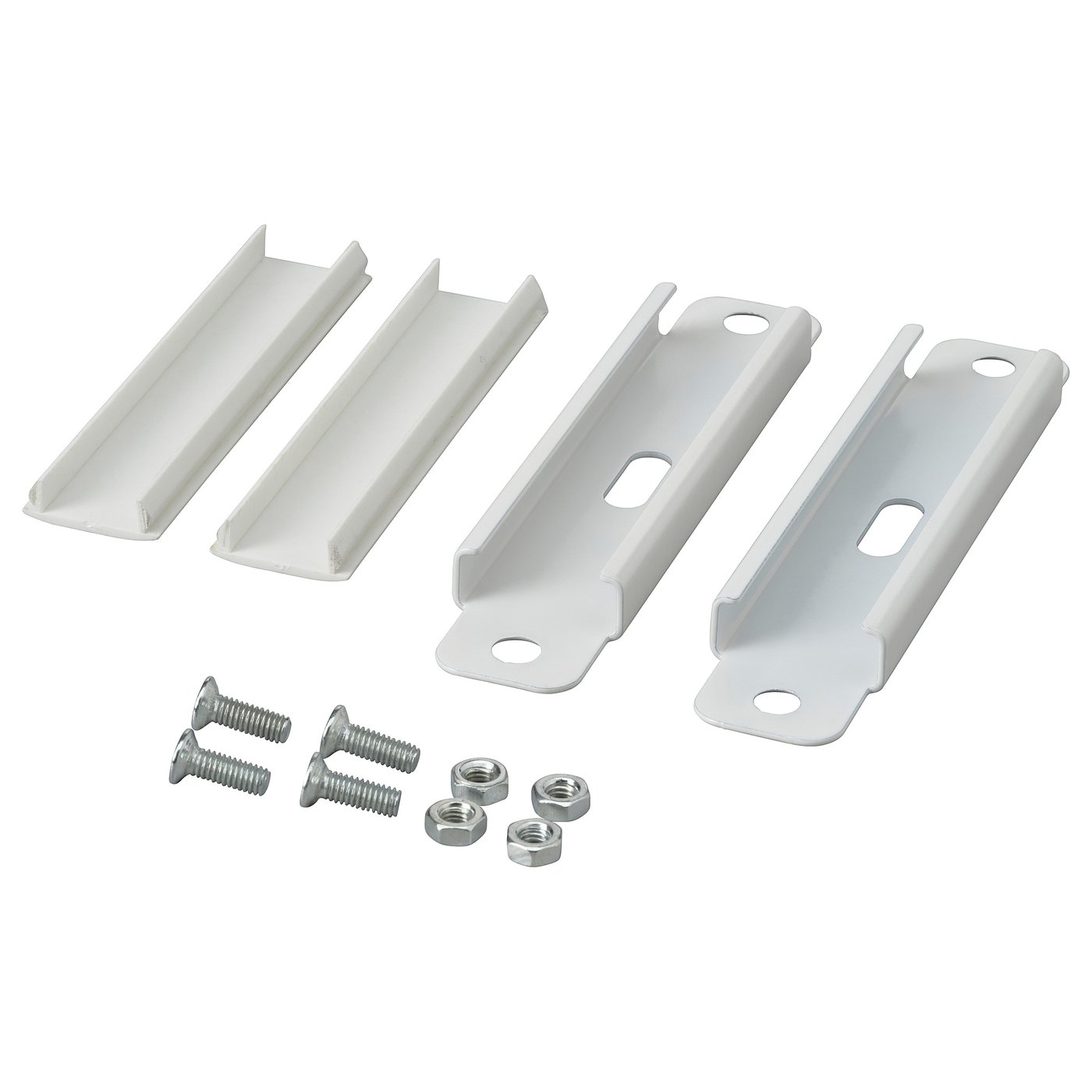 VIDGA fixations plafond 2 rails rideaux