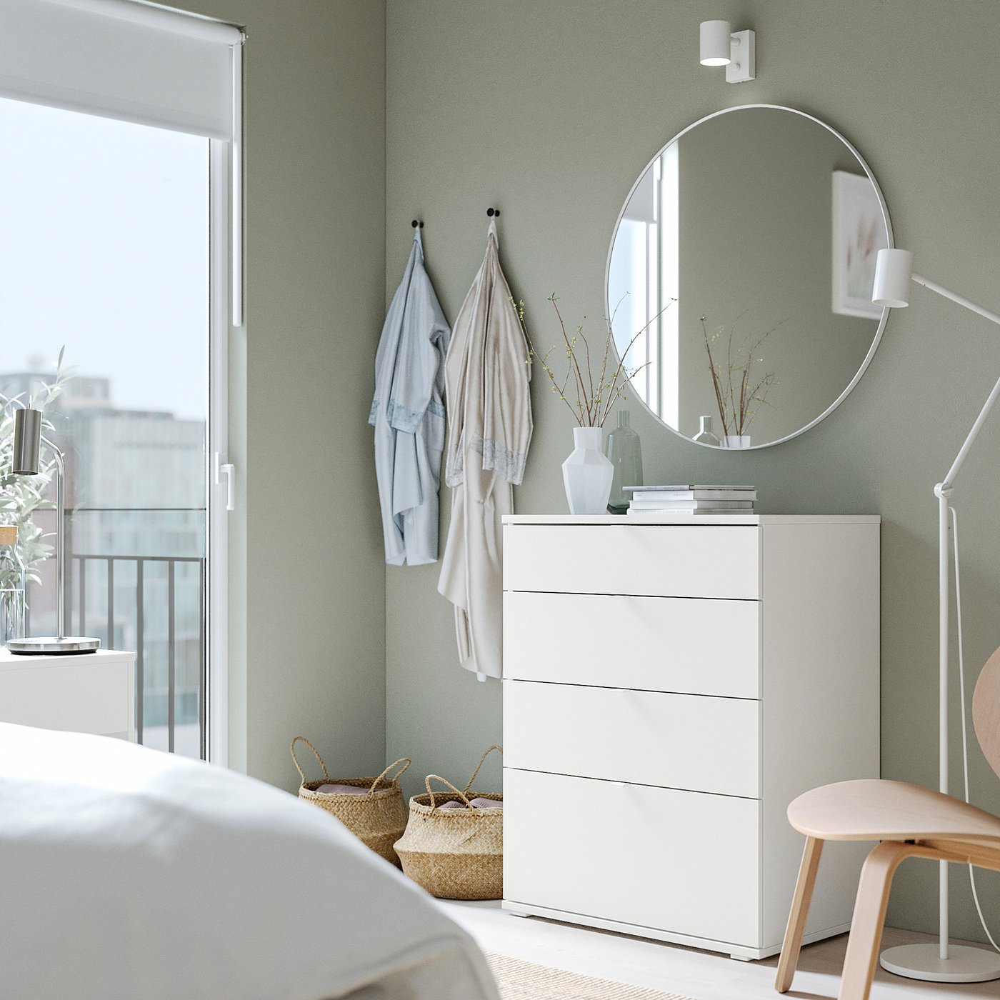 VIHALS commode 4 tiroirs