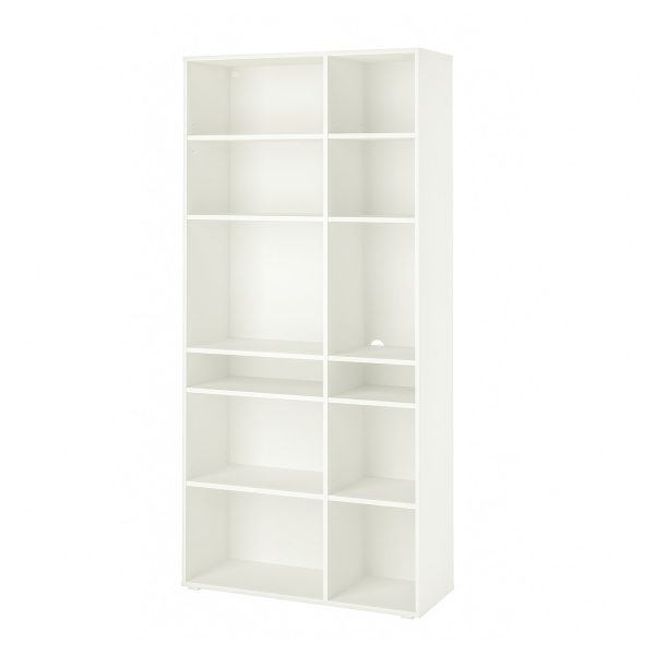 VIHALS étagère avec 10 tablettes