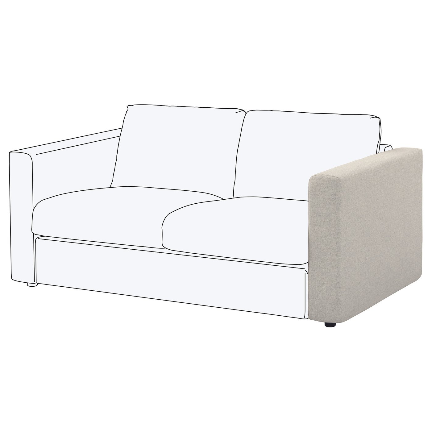 VIMLE housse accoudoir