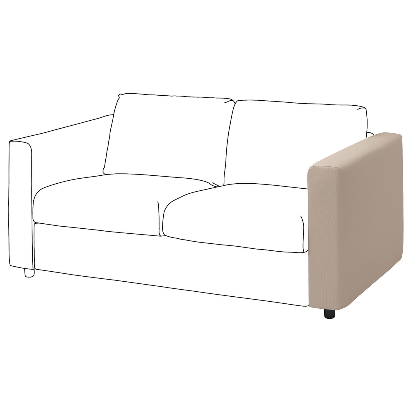 VIMLE housse accoudoir