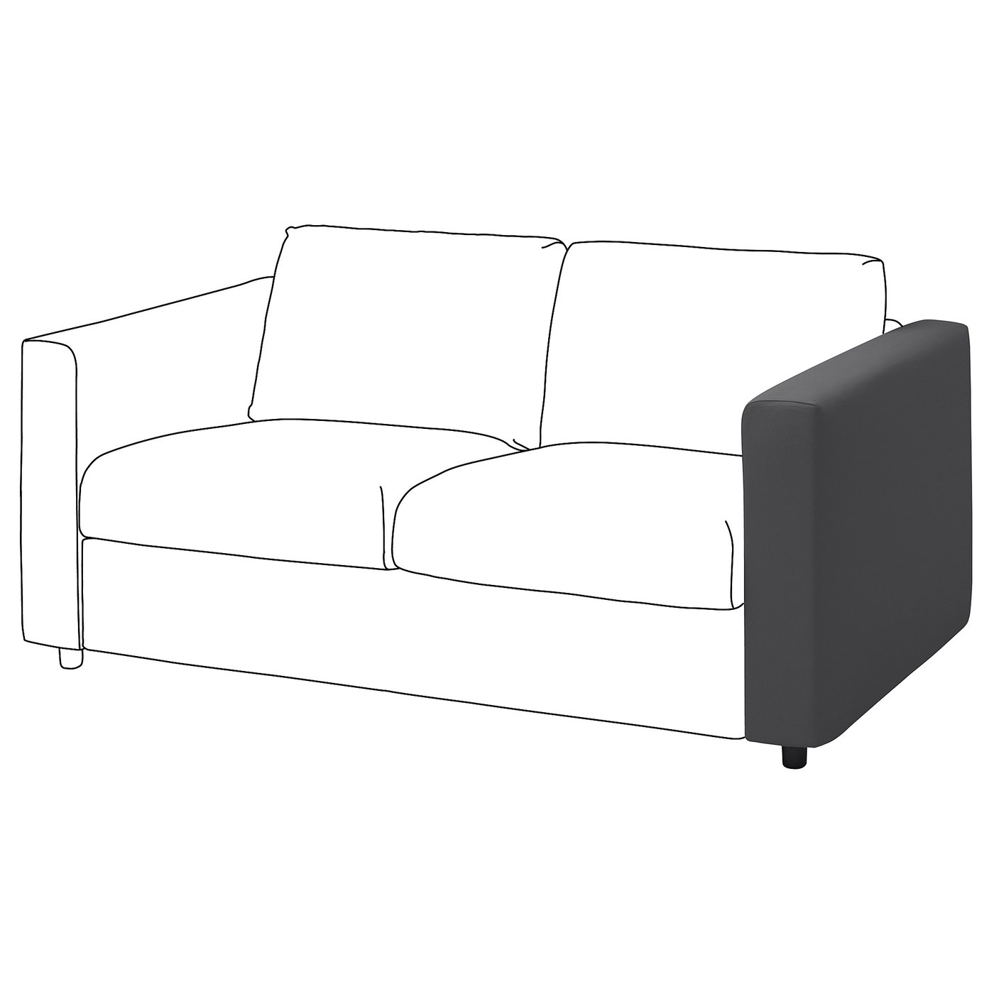 VIMLE housse accoudoir