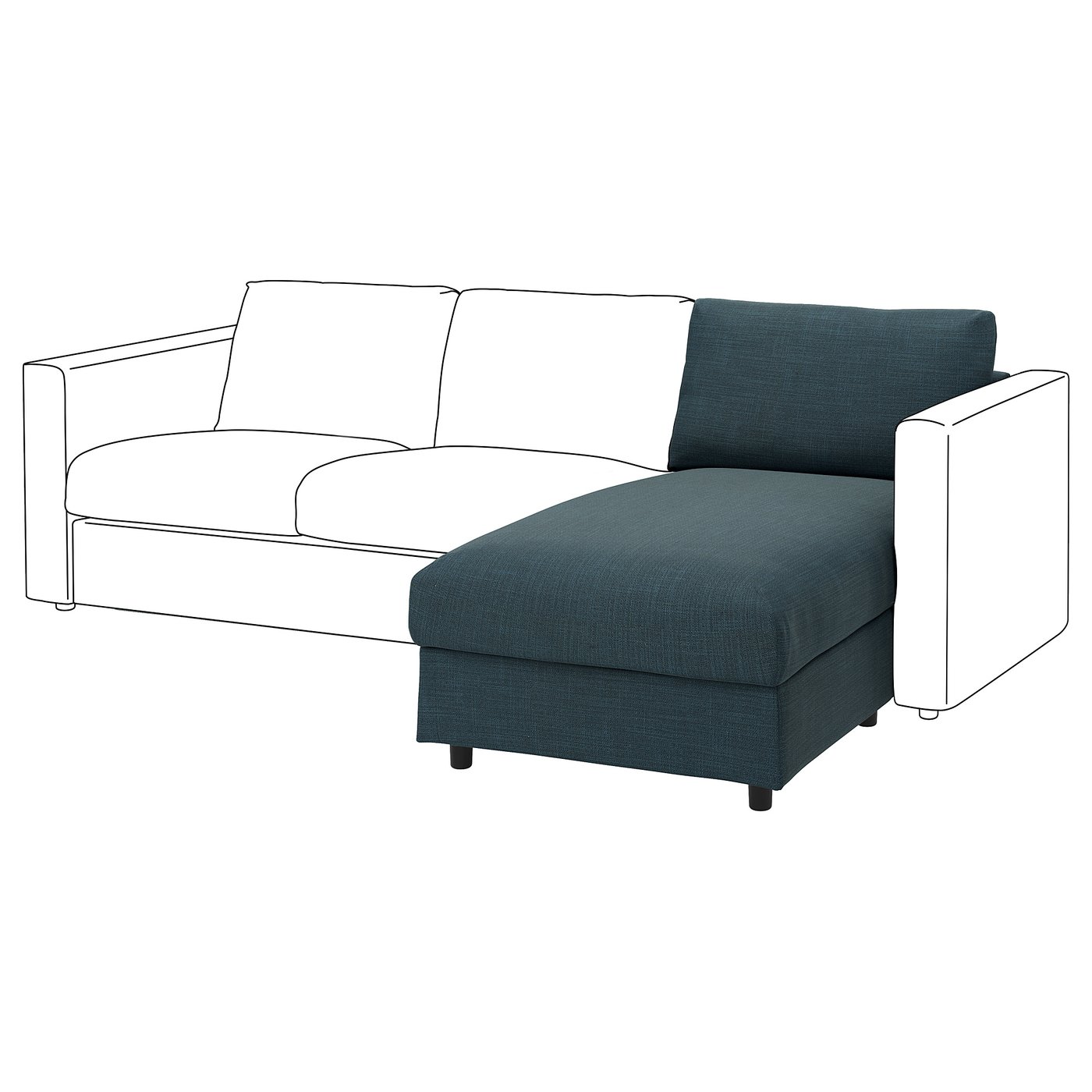 VIMLE housse module méridienne