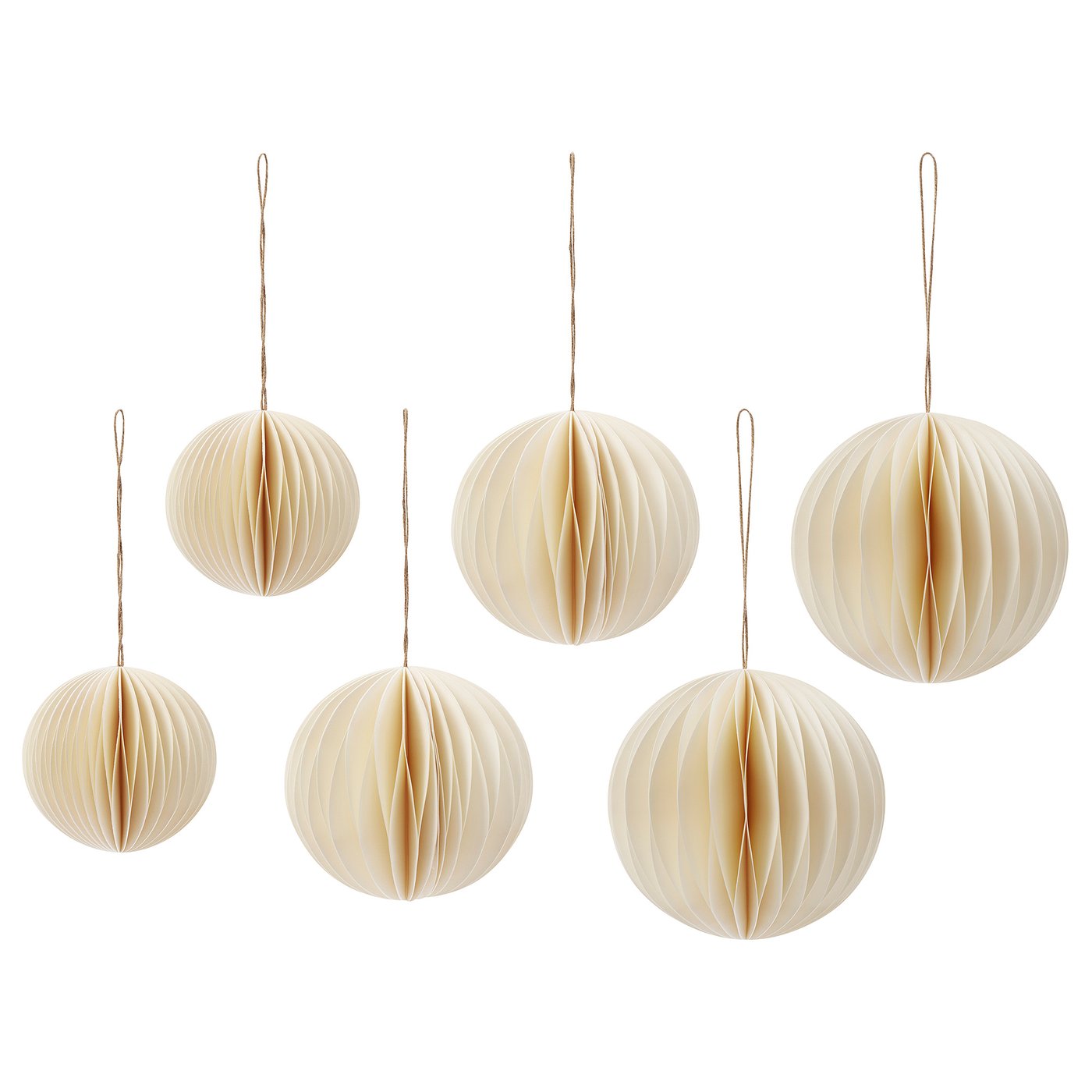 VINTERFINT décoration sapin, lot de 6